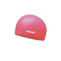 Шапочка для плавания Atemi kids light silicone cap Bright red KLSC1R красный