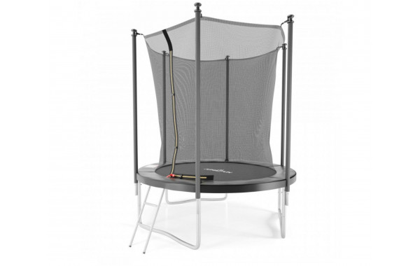 Батут DFC Trampoline Stock JUMP4FUN, с внутренней защитной сеткой TRA22FUJ4F-602 серый 600_380