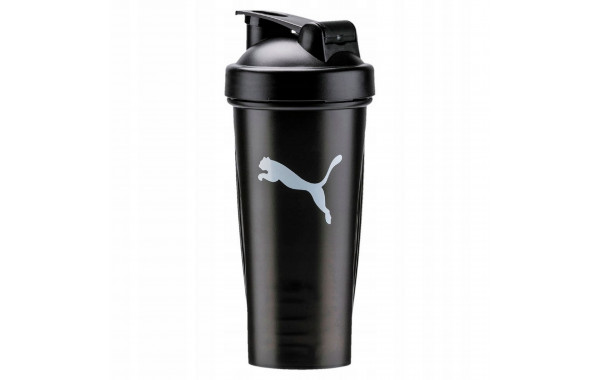 Шейкер спортивный 700мл, пластик Puma Shaker Bottle 05351901 черный 600_380