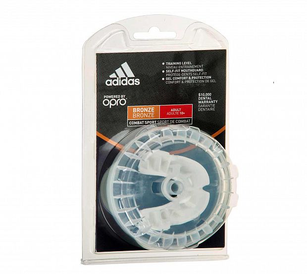 Капа одночелюстная Adidas adiBP31 Opro Bronze Gen4 Self-Fit Mouthguard синяя 620_553