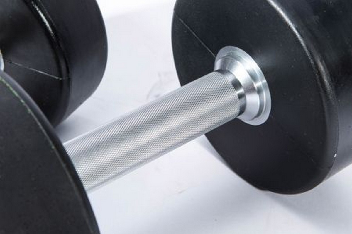 Гантели в уретане 4 кг Live Pro Premium Urethane Dumbbells LP8000-04 1200_800