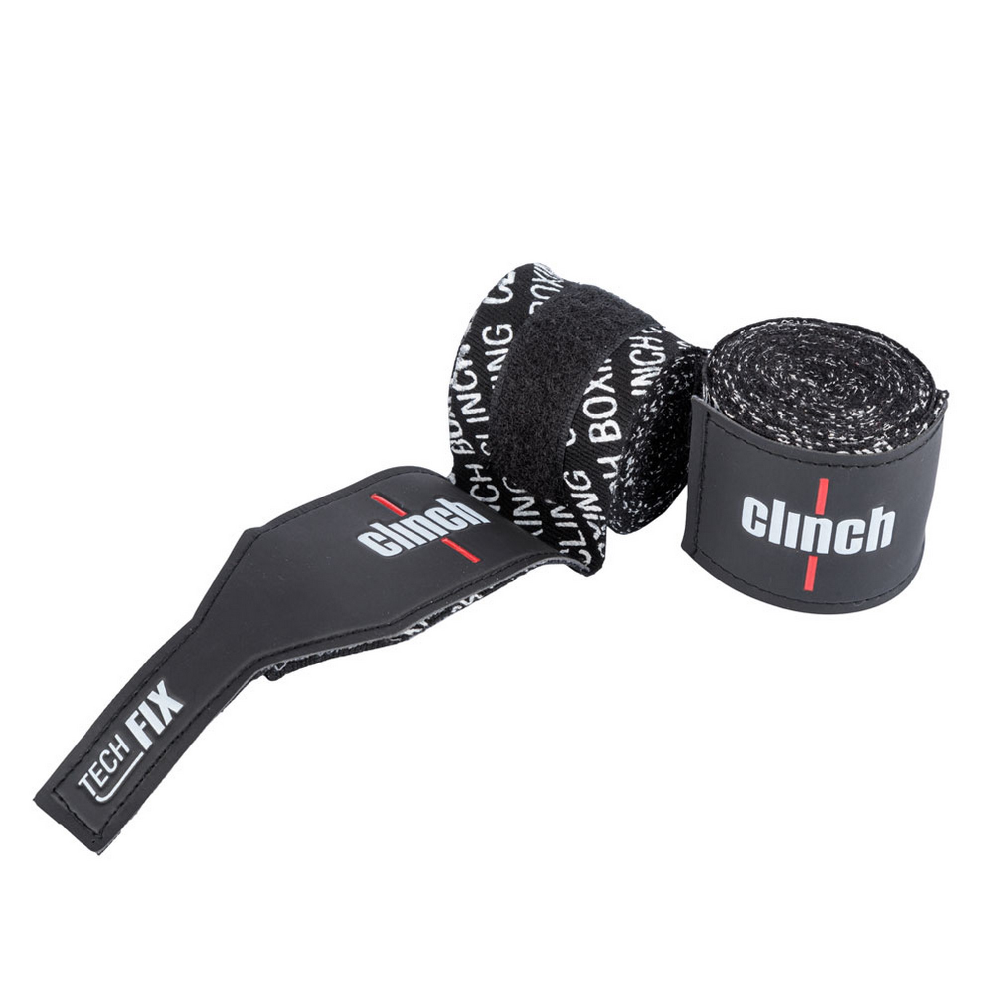 Бинты эластичные Clinch Boxing Crepe Bandage Tech Fix C140 черный 2000_2000