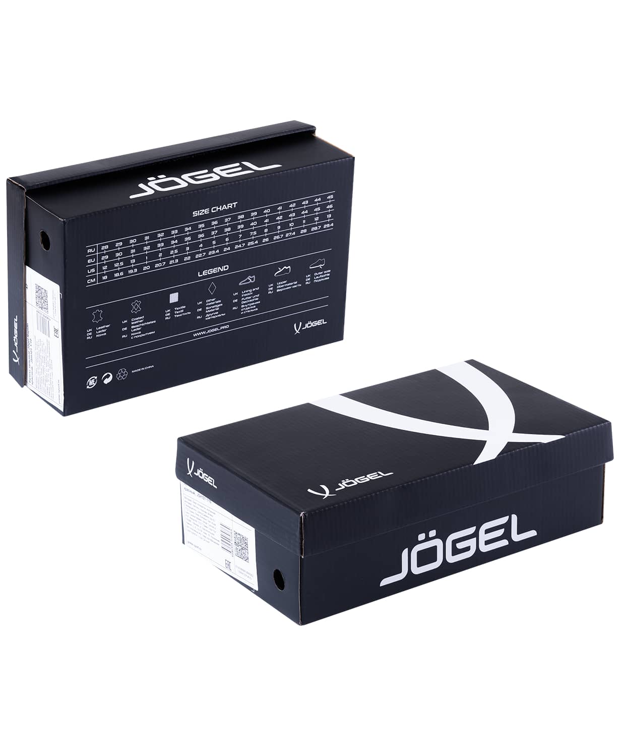 Бутсы многошиповые Jogel Rapido TF Silver/black, детский 1230_1479