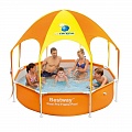 Каркасный бассейн с навесом 244х51 см Bestway 56432 120_120